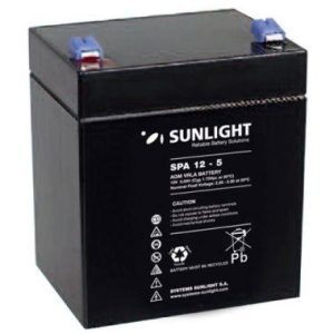 ΜΠΑΤΑΡΙΑ ΜΟΛ. SUNLIGHT 12V 5Ah