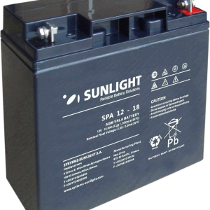ΜΠΑΤΑΡΙΑ ΜΟΛ. SUNLIGHT 12V 18Ah