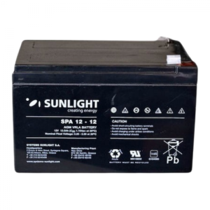 ΜΠΑΤΑΡΙΑ ΜΟΛ. SUNLIGHT 12V 12Ah