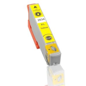 EPSON 26XL T2634 C13T26344010 ΑΝΑΚΑΤΑΣΚΕΥΑΣΜΕΝΟ ΣΥΜΒΑΤΟ ΜΕΛΑΝΙ ΓΙΑ ΕΚΤΥΠΩΤΕΣ XP-510, XP-520, XP-600, XP-700, XP800 9,7ml 700 ΣΕΛΙΔΕΣ ΚΙΤΡΙΝΟ (YELLOW).