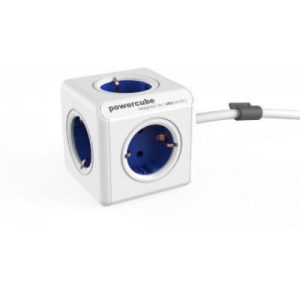 ALLOCACOC PowerCube Extended - Πολύμπριζο - Μπλε 1306BL/DEEXPC