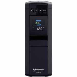 CYBERPOWER UPS Intelligent CP1350EPFCLCD Line Interactive APFC LCD 1350VA