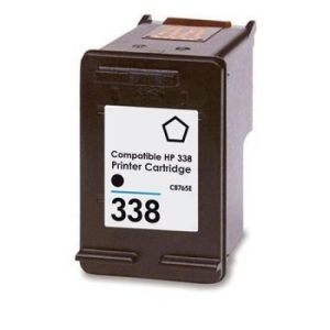HP 338 C8765EE ΑΝΑΚΑΤΑΣΚΕΥΑΣΜΕΝΟ ΣΥΜΒΑΤΟ ΜΕΛΑΝΙ ΓΙΑ ΕΚΤΥΠΩΤΕΣ HP DeskJet 5740, 5745, 6520, 6540, 6620, 6840, 6210, 7210m, 7310, 7410 11ml 450 ΣΕΛΙΔΕΣ ΜΑΥΡΟ.