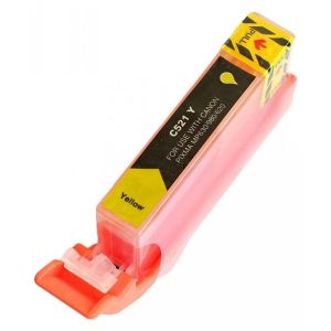 CANON CLI521Y YELLOW ΑΝΑΚΑΤΑΣΚΕΥΑΣΜΕΝΟ ΣΥΜΒΑΤΟ ΜΕΛΑΝΙ ΓΙΑ ΕΚΤΥΠΩΤΕΣ 9ml
