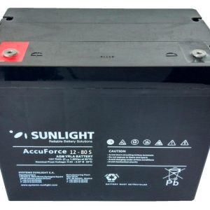 ΜΠΑΤΑΡΙΑ ΦΩΤΟΒΟΛΤΑΪΚΩΝ SUNLIGHT ACCUFORCE 12-80S